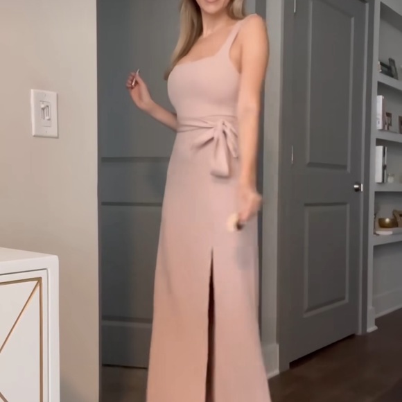 Show Me Your MuMu, Pale Pink Dress (XXS,00), Bridal - Picture 4 of 7